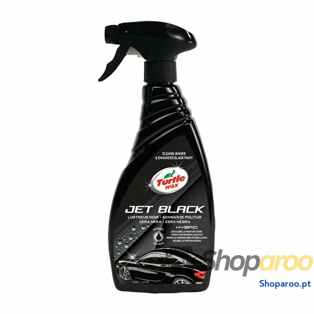 Cera para automóvel Turtle Wax TW53203 JET BLACK 500 ml Quadro negro
