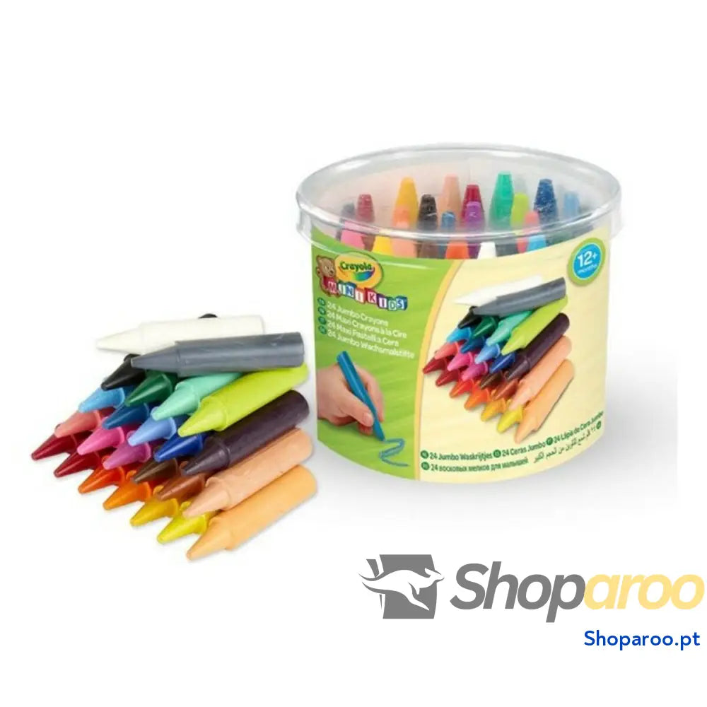 Ceras de cores Crayola 2.0784 Lavável (24 pcs)