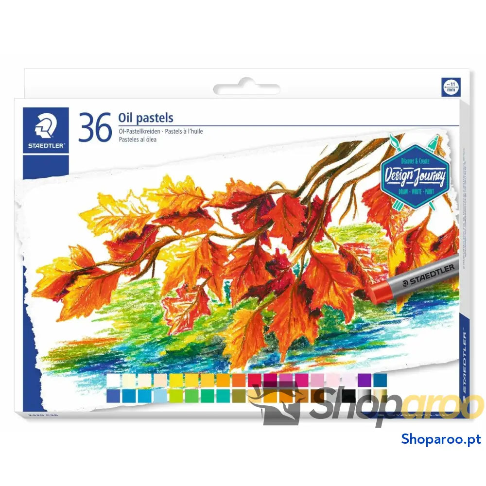 Ceras de cores Staedtler Design Journey 36 Peças Multicolor