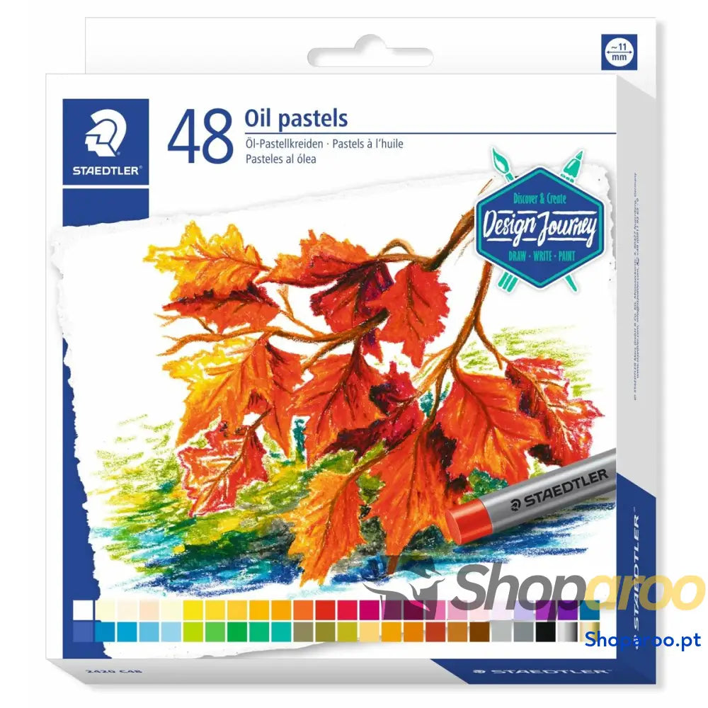 Ceras de cores Staedtler Design Journey 48 Peças Multicolor