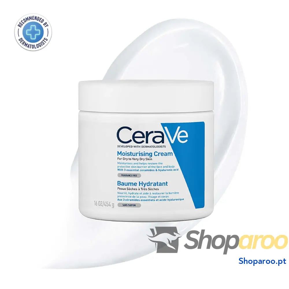 CeraVe Creme Hidratante para Rosto e Corpo Ideal Peles Secas a Muito Hidrata Restaura Barreira da Pele Enriquecido