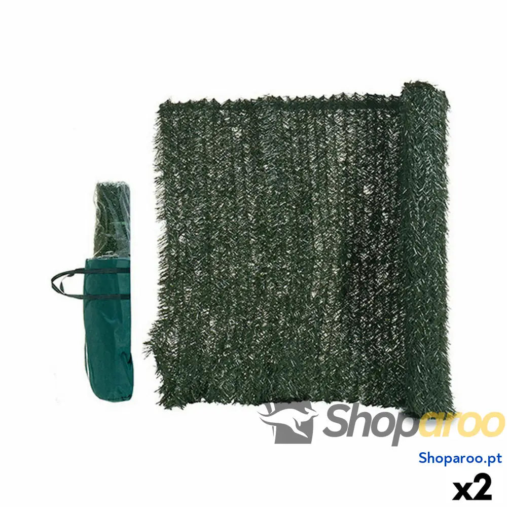 Cerca de Jardim Ibergarden MZ181001A Verde Plástico 1 x 3 m Relva