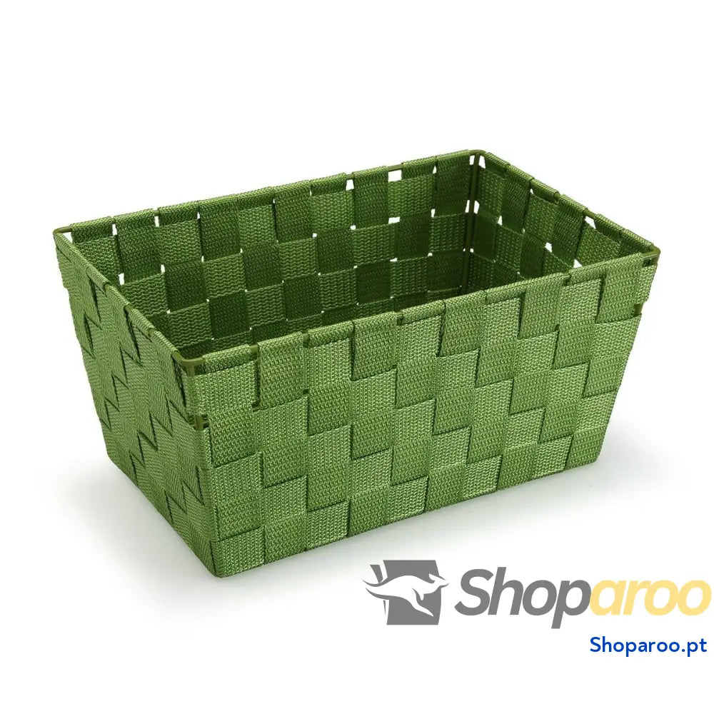 Cesta Multiusos Versa 20 x 15 30 cm Verde escuro Grande
