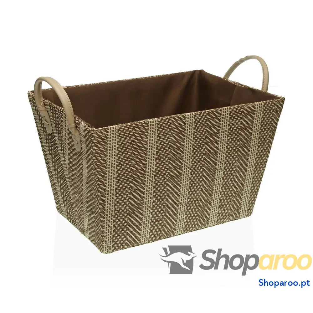 Cesta Multiusos Versa 26 x 22 36 cm Bege