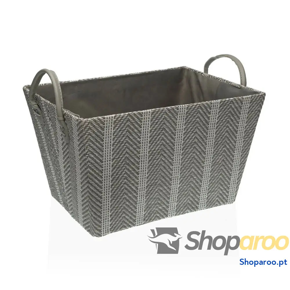 Cesta Multiusos Versa 26 x 22 36 cm Cinzento