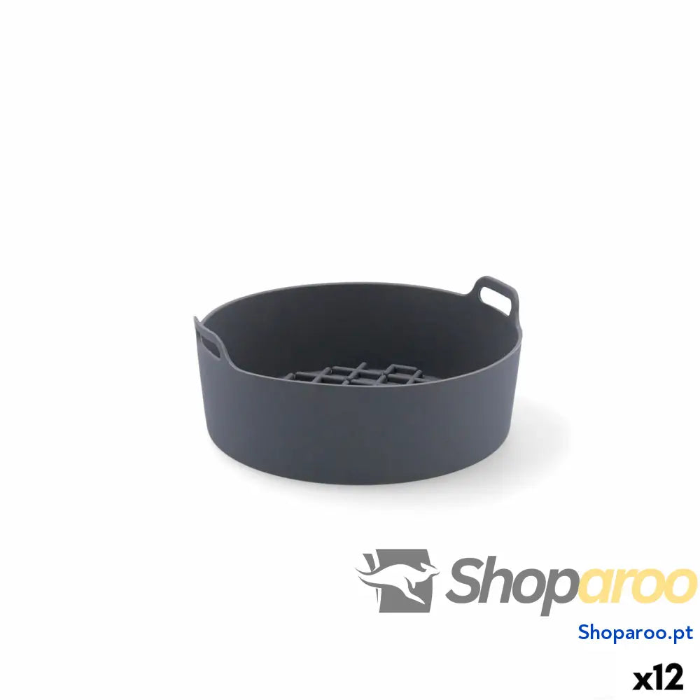 Cesta para Fritadeira a Ar Quid Naturalia Silicone 18 x 7,8 cm (12 Unidades)