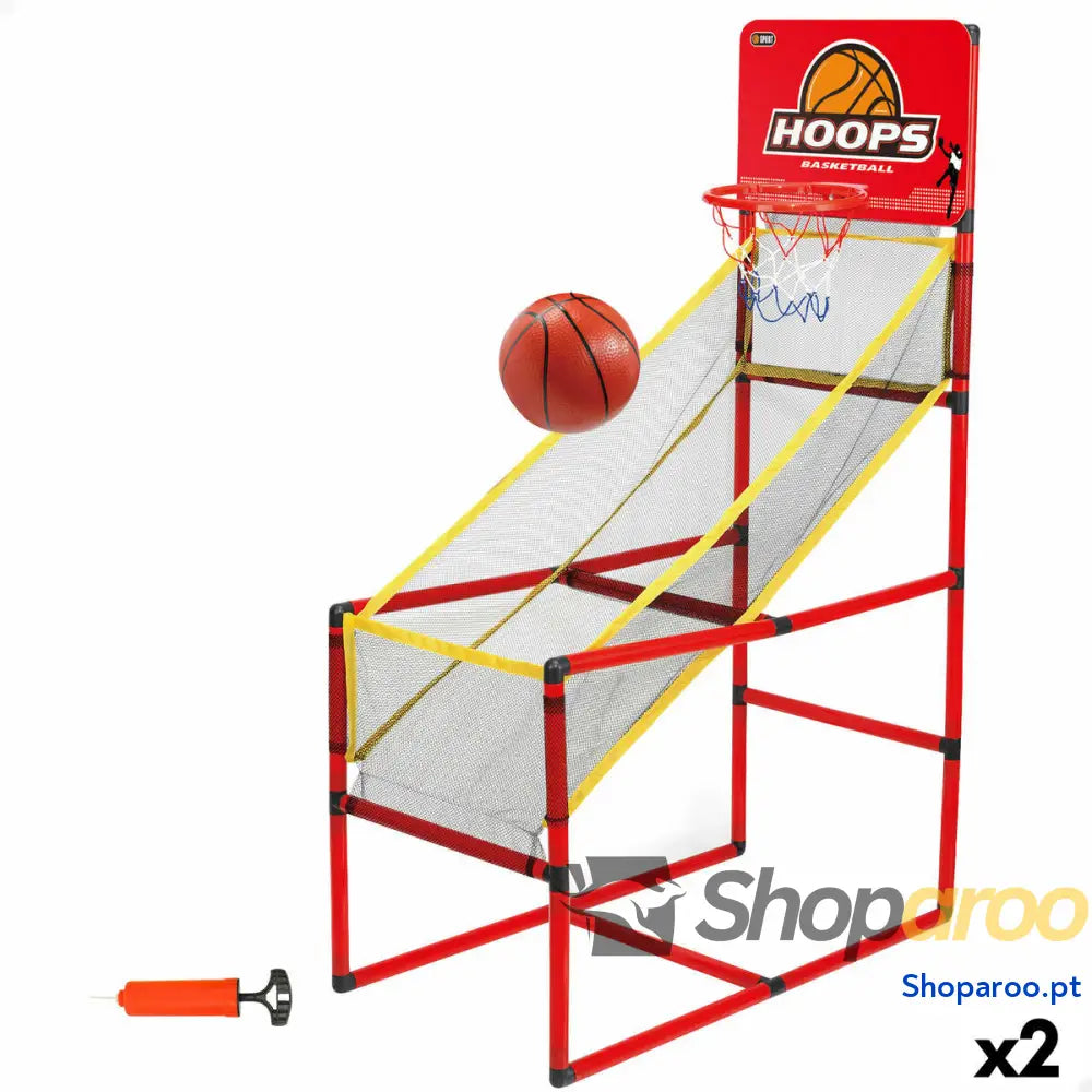 Cesto de Basquetebol Colorbaby 2 Unidades para Crianças 41x120x80 cm