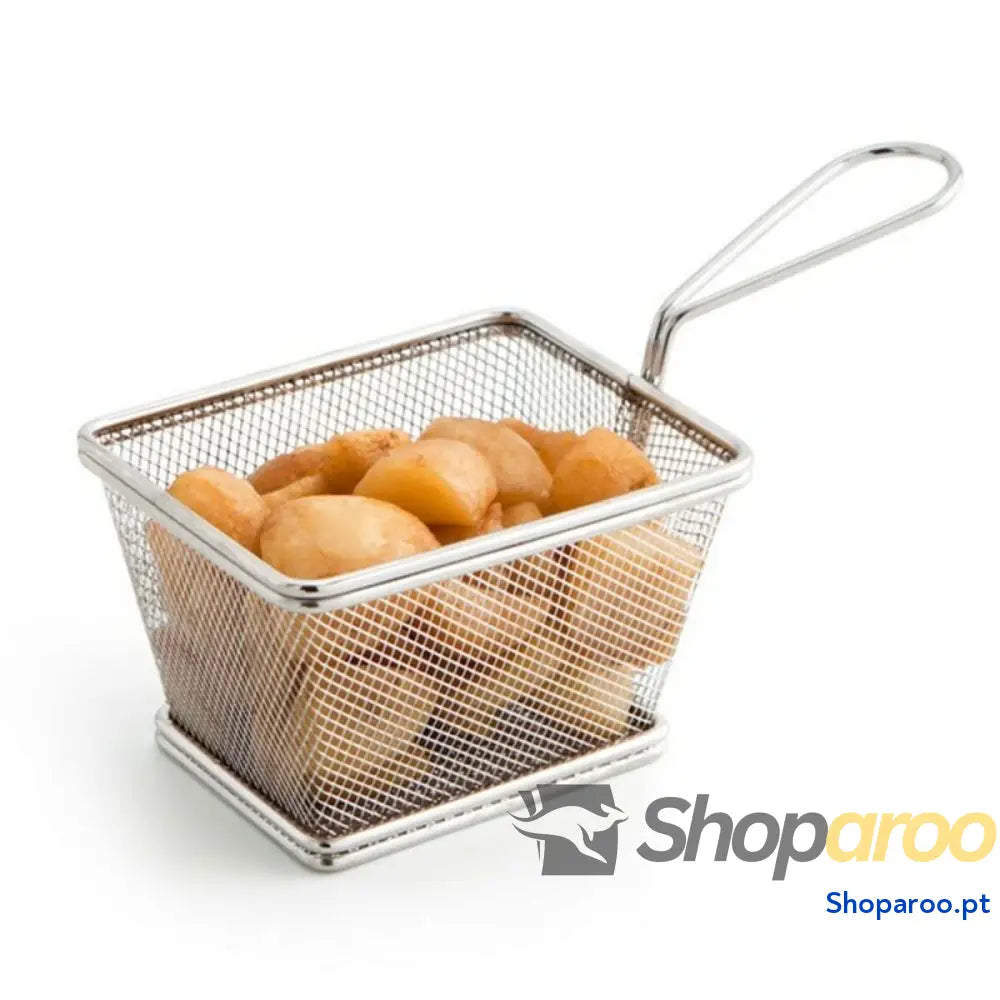 Cesto para Servir Aperitivos Quid Select Aço Metal