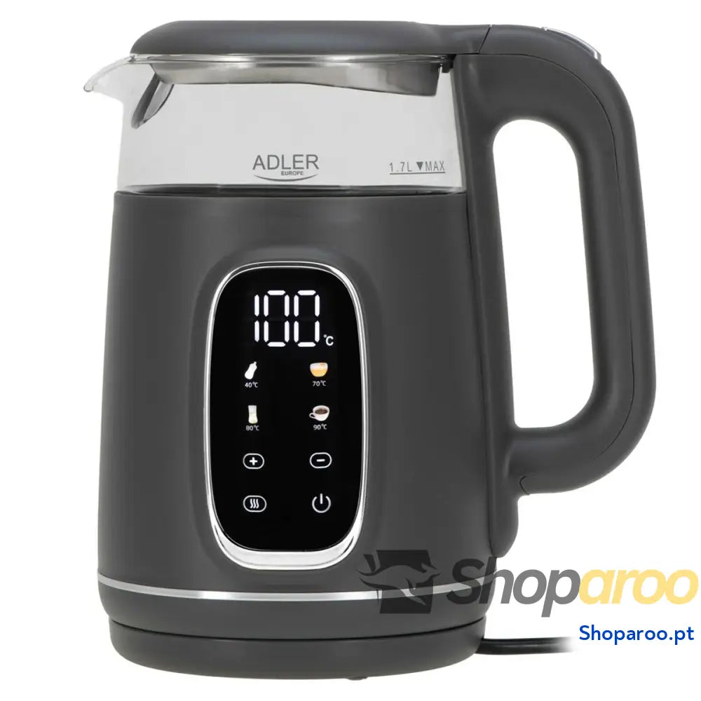 Chaleira Adler AD 1305gs Cinzento Prateado 2200 W 1,7 L