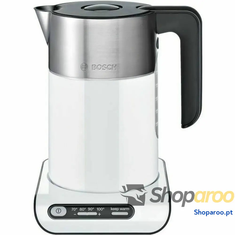 Chaleira BOSCH TWK8611P 2400 W Branco Cinzento Antracite plástico,acero inoxidable 1,5 L