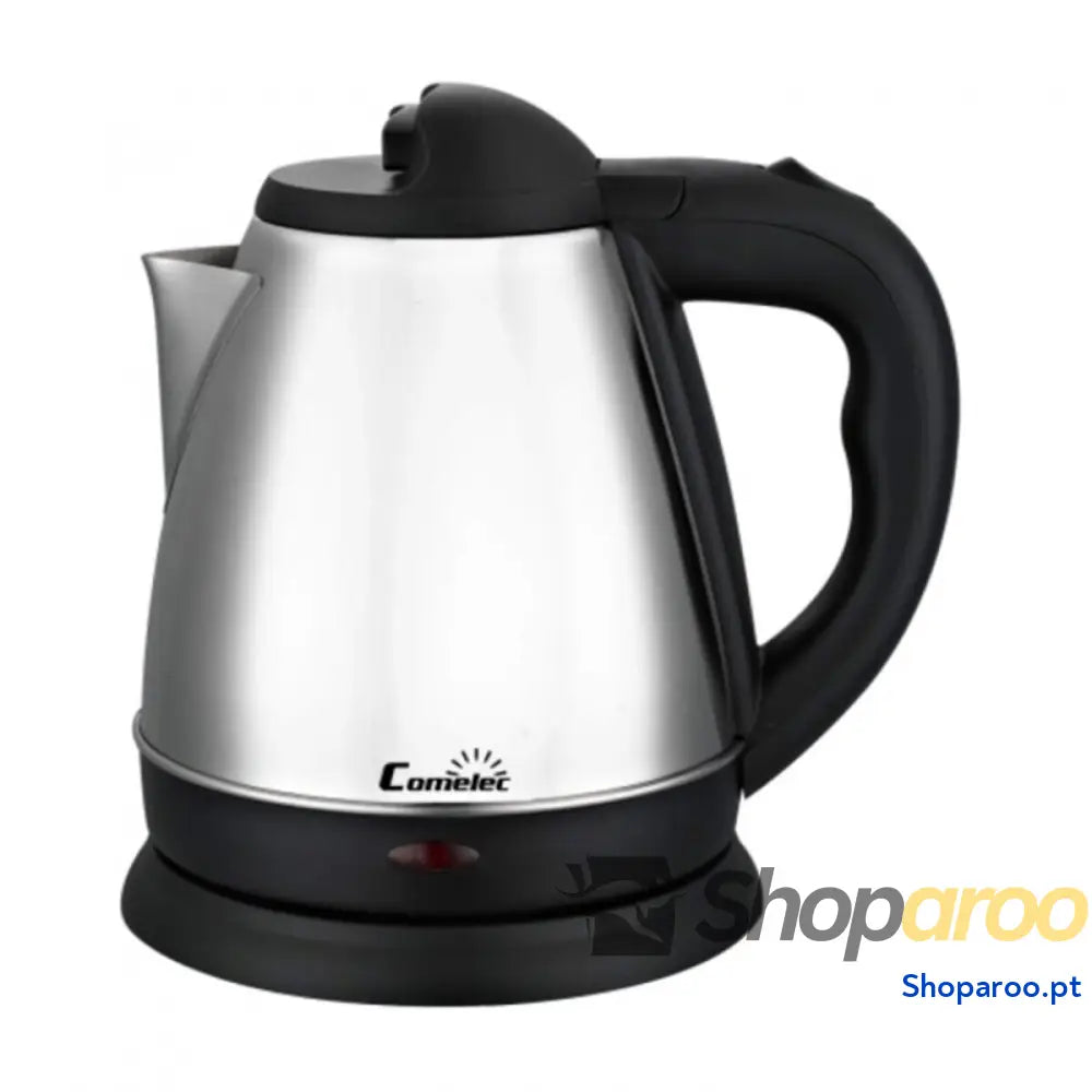 Chaleira COMELEC D227990 1,2 L 1600W Branco Preto Preto/Prateado Prateado Aço inoxidável 1200 W 1600 1