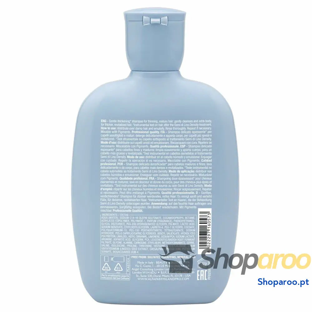 Champô Alfaparf Milano SEMI DI LINO DENSITY 250 ml