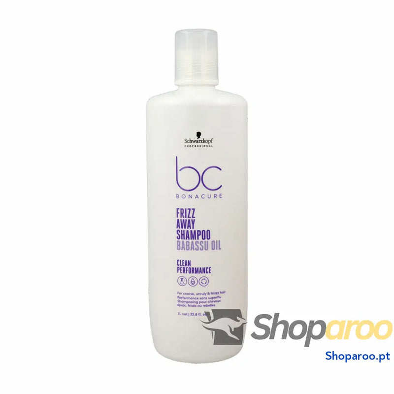 Champô Antiencrespamento Schwarzkopf Bc Frizz Away Micelar 1 L