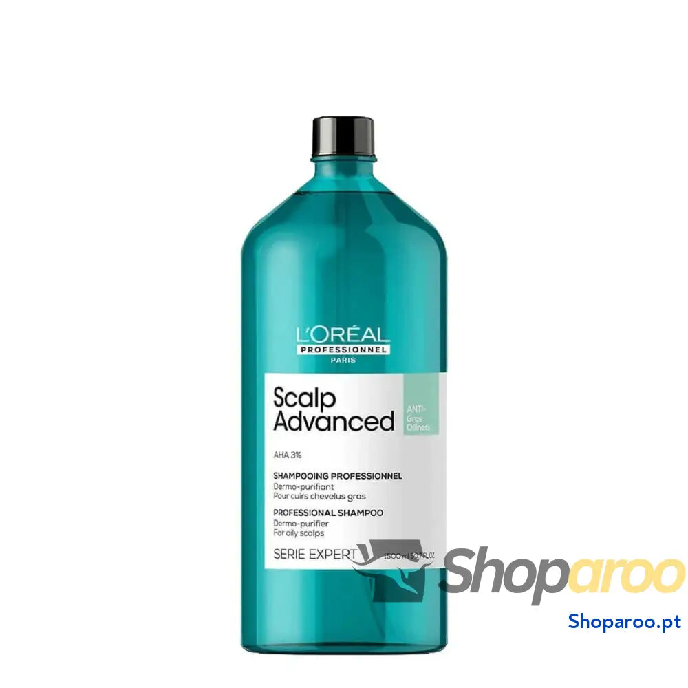 Champô Antioleosidade L'Oreal Professionnel Paris Scalp Advanced 1,5 L