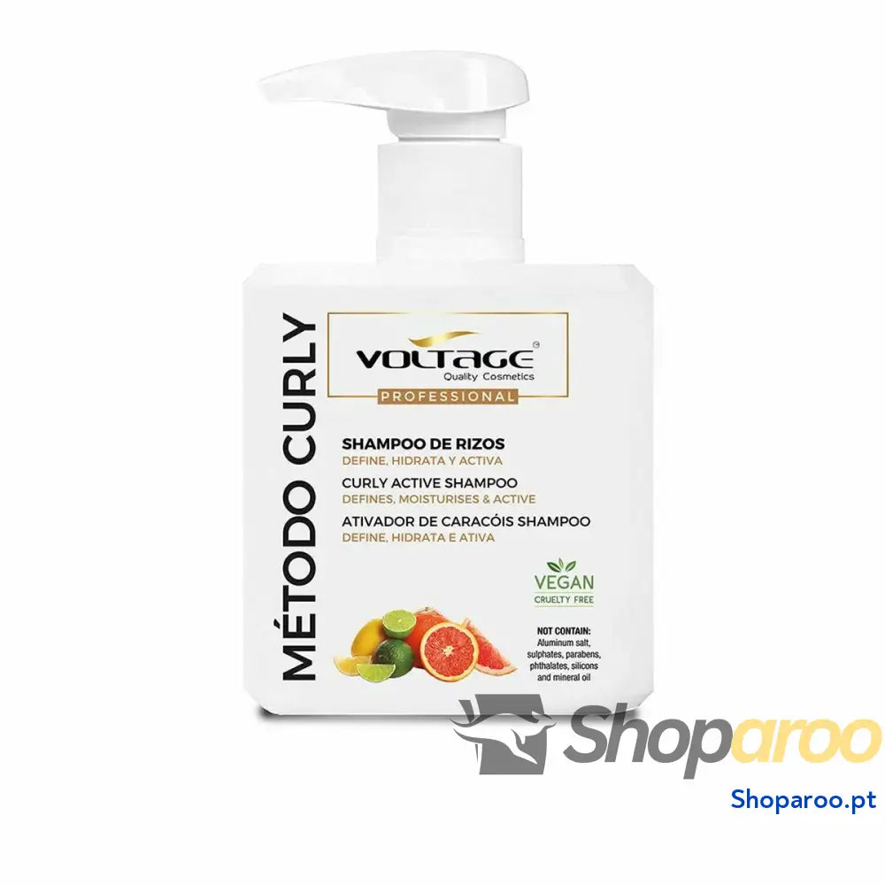 Champô Caracóis Definidos Voltage Rizos Metodo Curly 500 ml