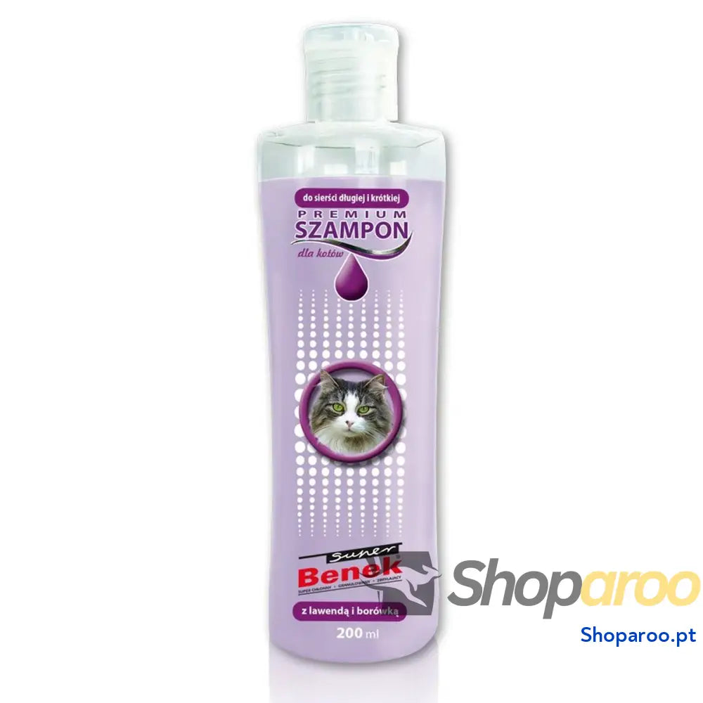 Champô Certech Premium Gato Lavanda Mirtilo 200 ml