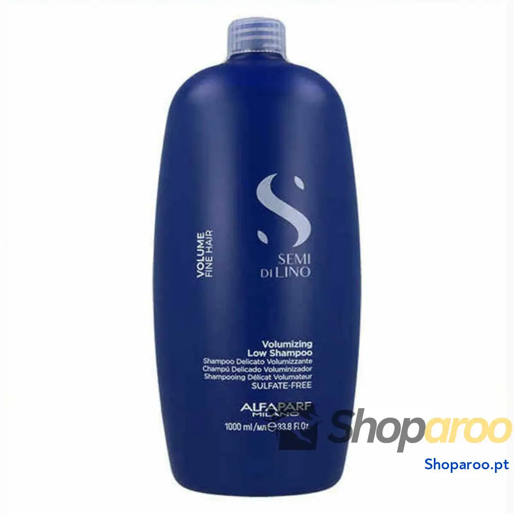 Champô + Condicionador Semi Di Lino Volumizing Low Alfaparf Milano Semi Di Lino 1 L