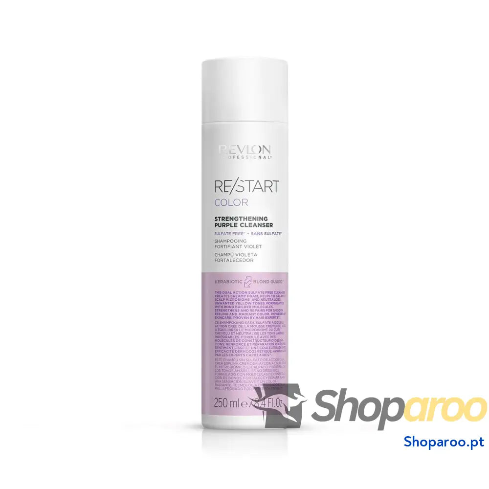 Champô Fortalecedor Revlon Re-Start Tratamento Anti-Amarelos 250 ml