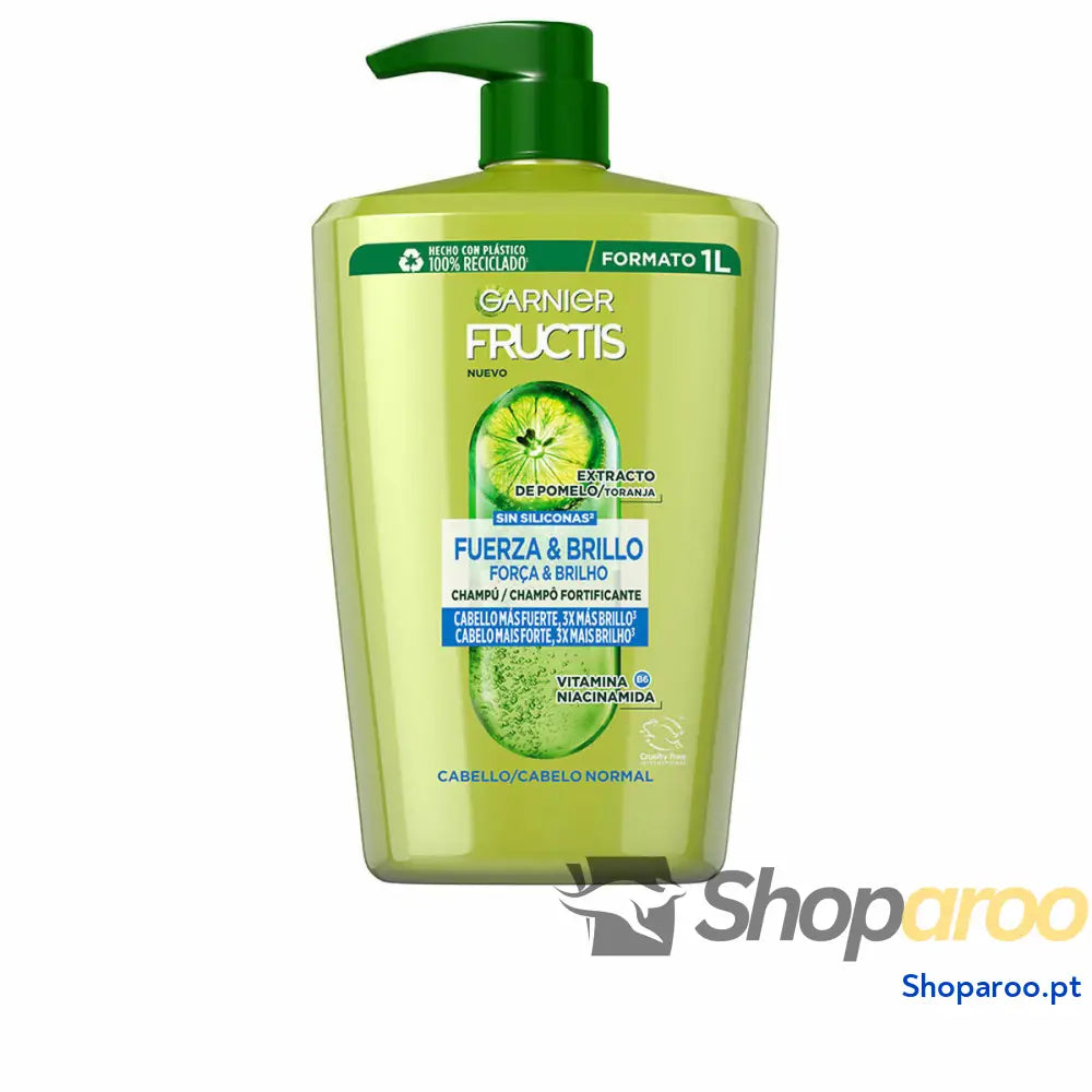 Champô Fortificante Garnier Fructis Brilho Toranja (1 L)