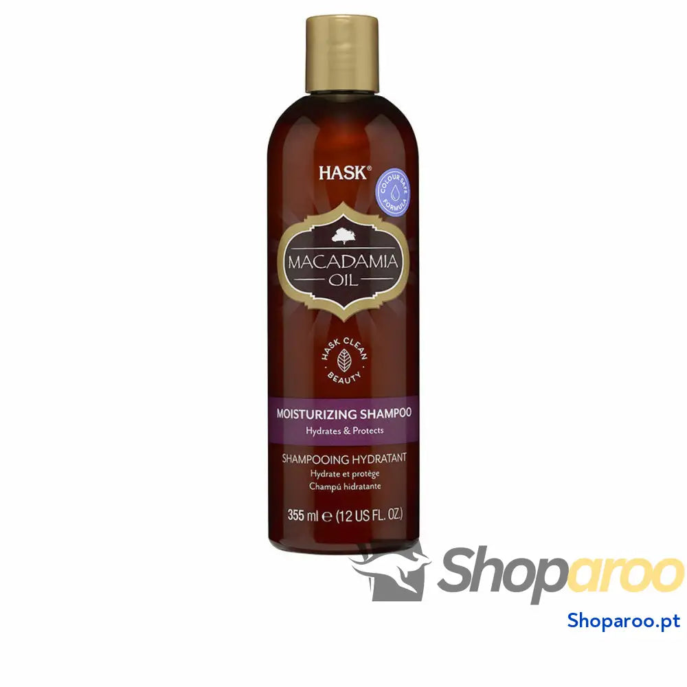 Champô Hidratante HASK MACADAMIA OIL 355 ml