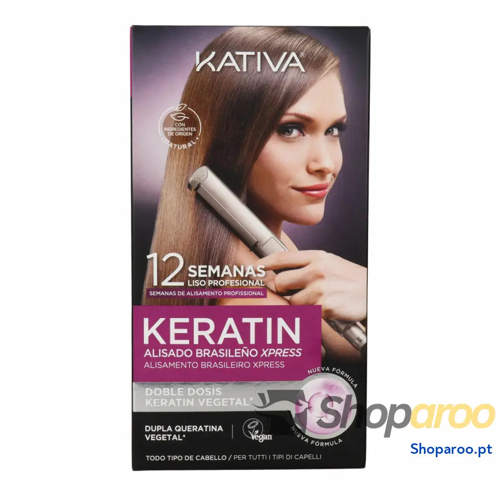 Champô Kativa KERATIN EXPRESS 3 Peças