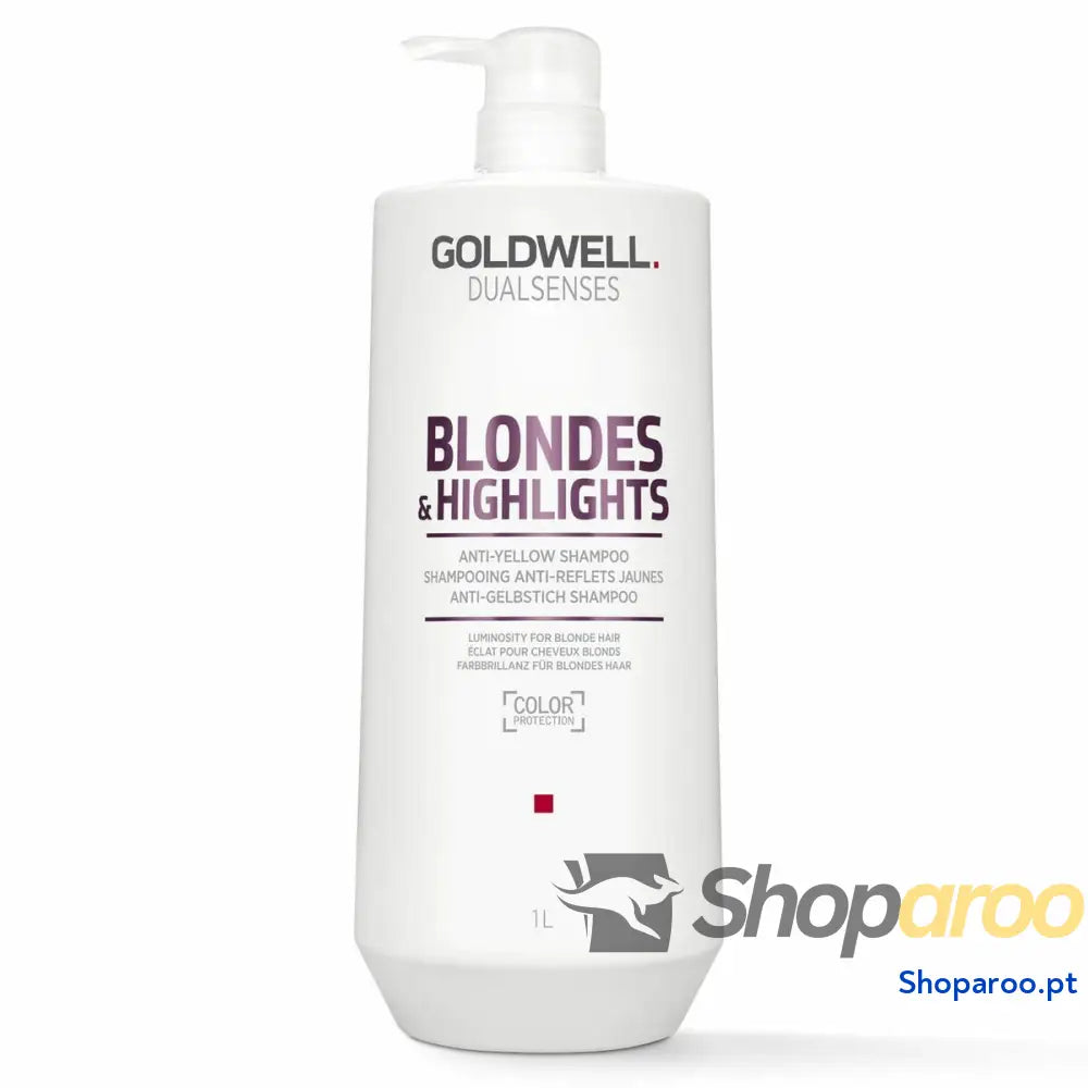 Champô Matizador para Cabelos Louros Goldwell Dualsense