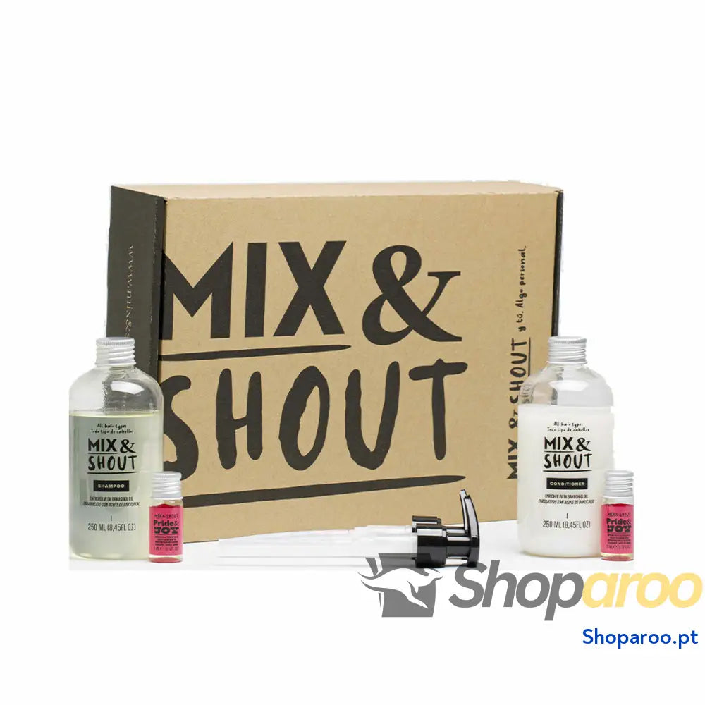 Champô Mix & Shout Rutina Protector Lote Protetor 4 Peças