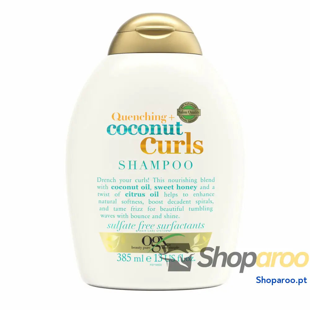 Champô para Cabelo Encaracolado OGX COCONUT CURLS 385 ml