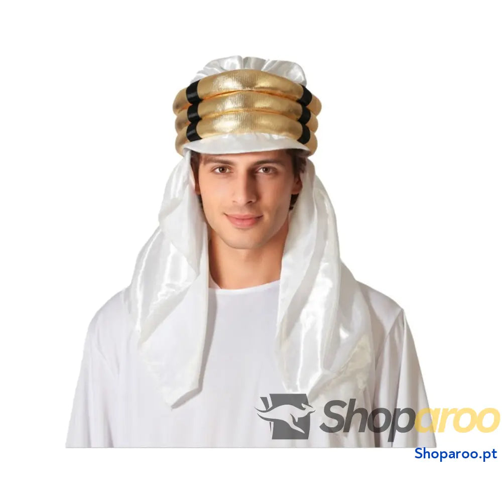 Chapéu Branco tuareg Árabe