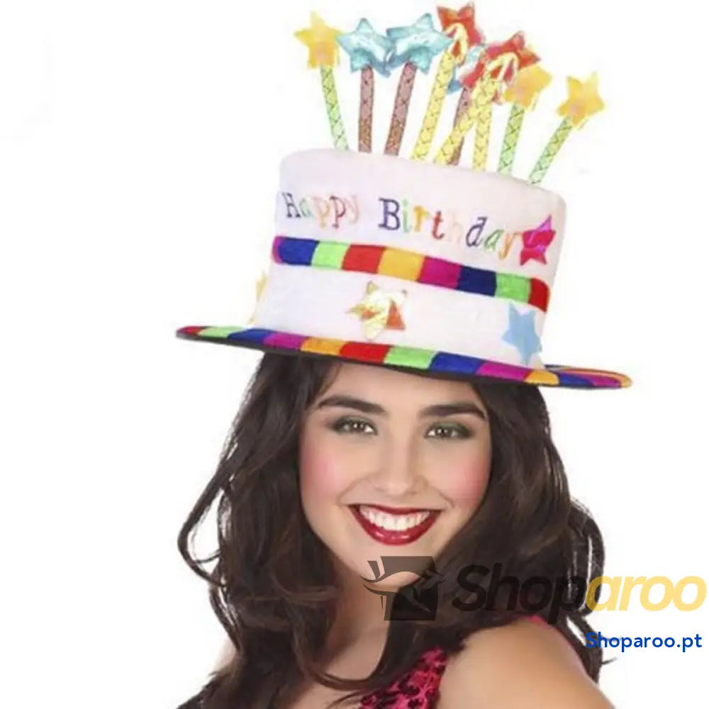 Chapéu de Aniversário (59 cm) Multicolor