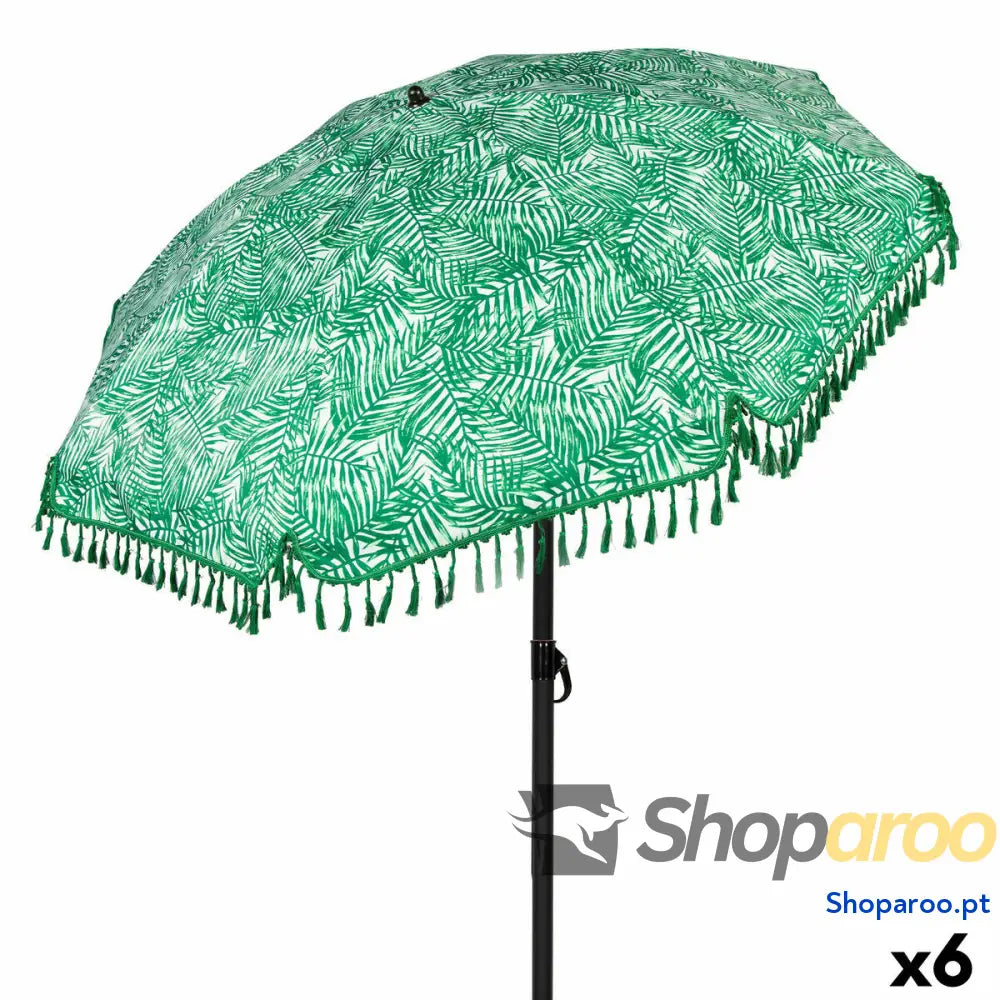 Chapéu de praia Aktive Ø 180 cm 180 x 180 x 180 cm (6 Unidades)