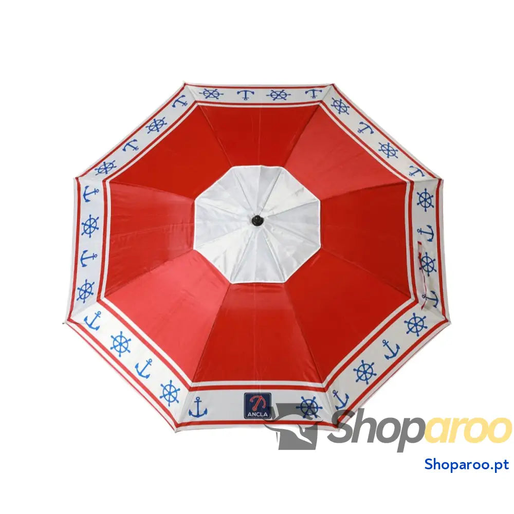 Chapéu de praia Vermelho Ø 200 cm SPF50+ Âncora