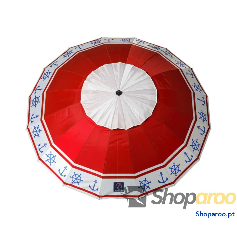 Chapéu de praia Vermelho Ø 220 cm SPF50+ Âncora