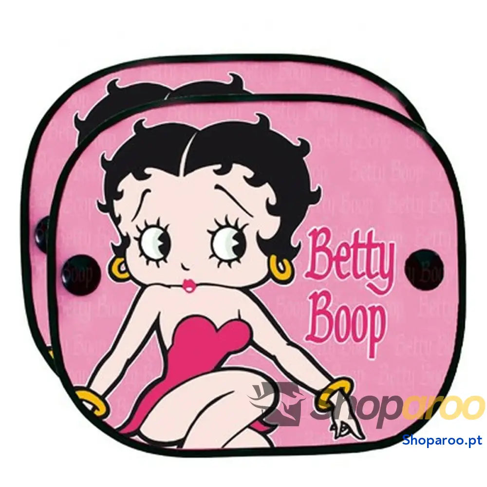 Chapéu de sol lateral Betty Boop BB1041P Cor Rosa 2 Peças