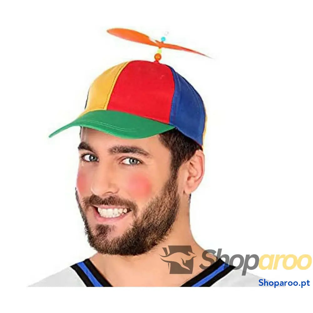 Chapéu Multicolor Hélices