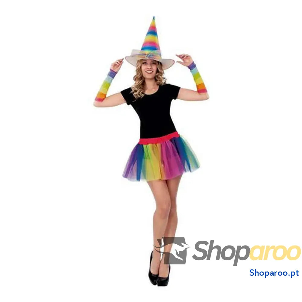 Chapéu My Other Me Rainbow Bruxa (58 cm)