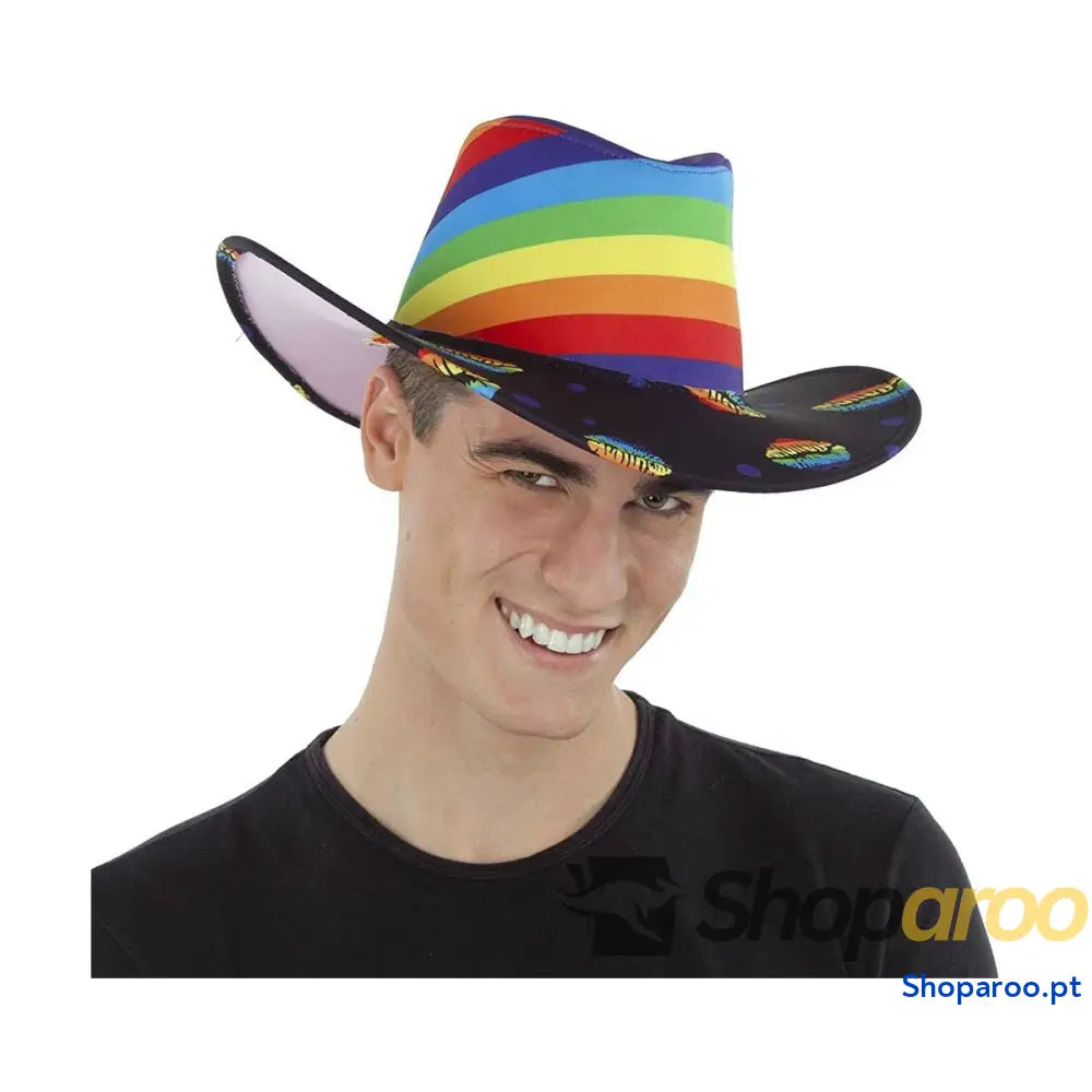 Chapéu My Other Me Rainbow Kiss