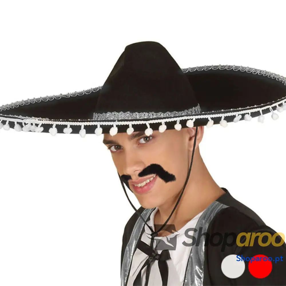 Chapéu Preto Mexicana Mexicano