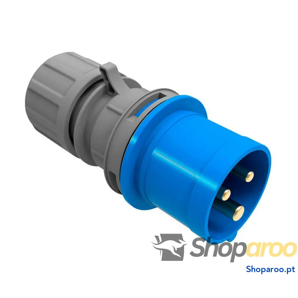 Chave de ficha EDM Azul Azul/Branco Aérea 16 A CETAC