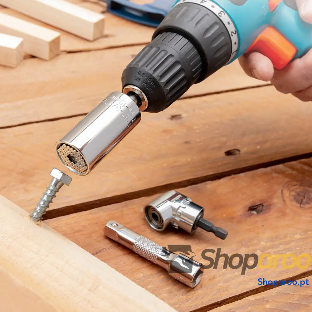 Chave de Soquete Universal com Acessórios Uniscrew InnovaGoods