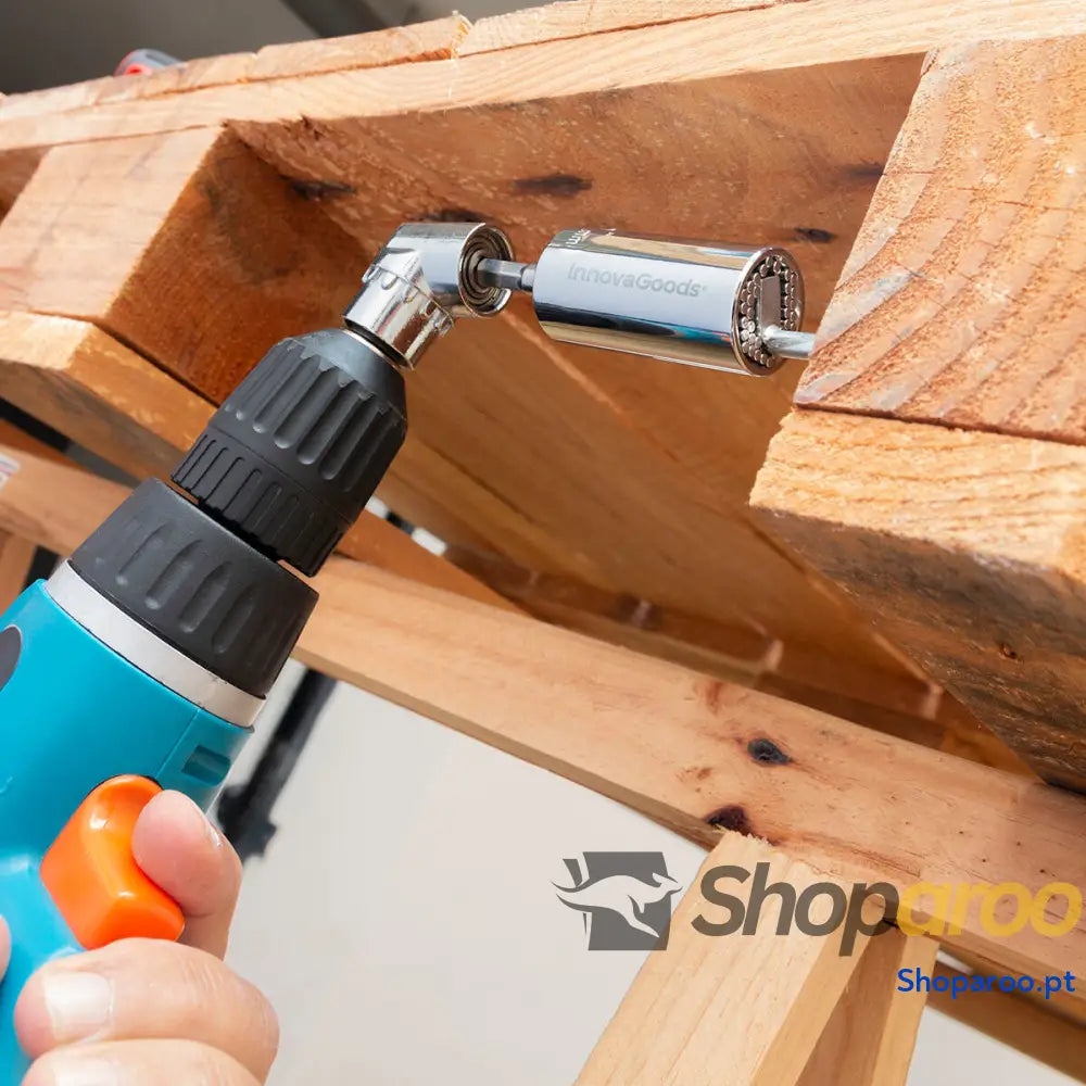 Chave de Soquete Universal Uniscrew InnovaGoods ajustável 7 a 19 mm