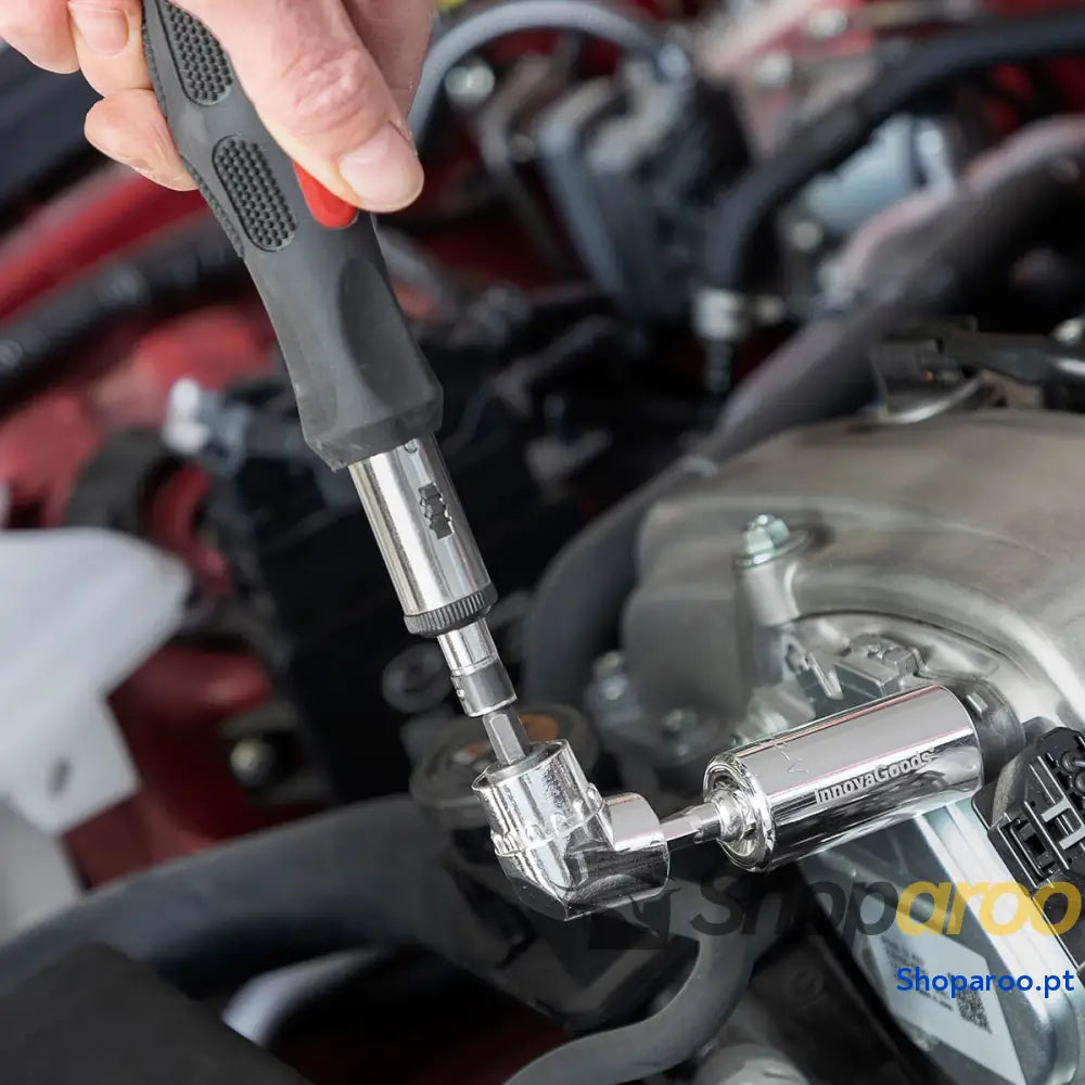 Chave de Soquete Universal Uniscrew InnovaGoods ajustável 7 a 19 mm