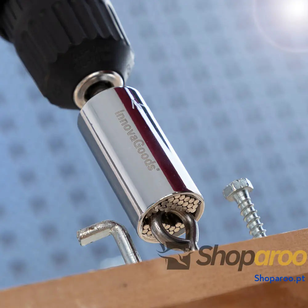 Chave de Soquete Universal Uniscrew InnovaGoods ajustável 7 a 19 mm