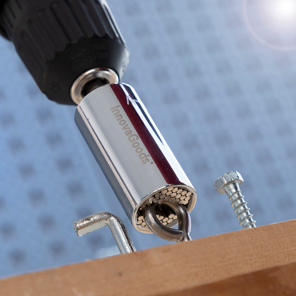 Llave de llave de vaso universal con accesorios Uniscrew InnovaGoods