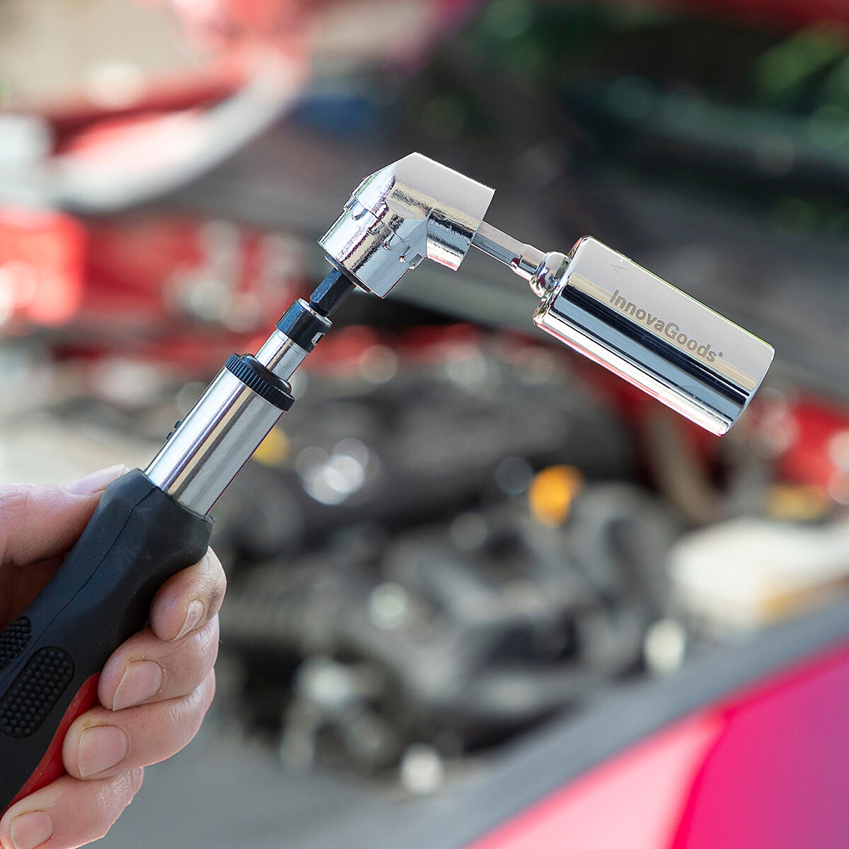Llave de llave de vaso universal con accesorios Uniscrew InnovaGoods