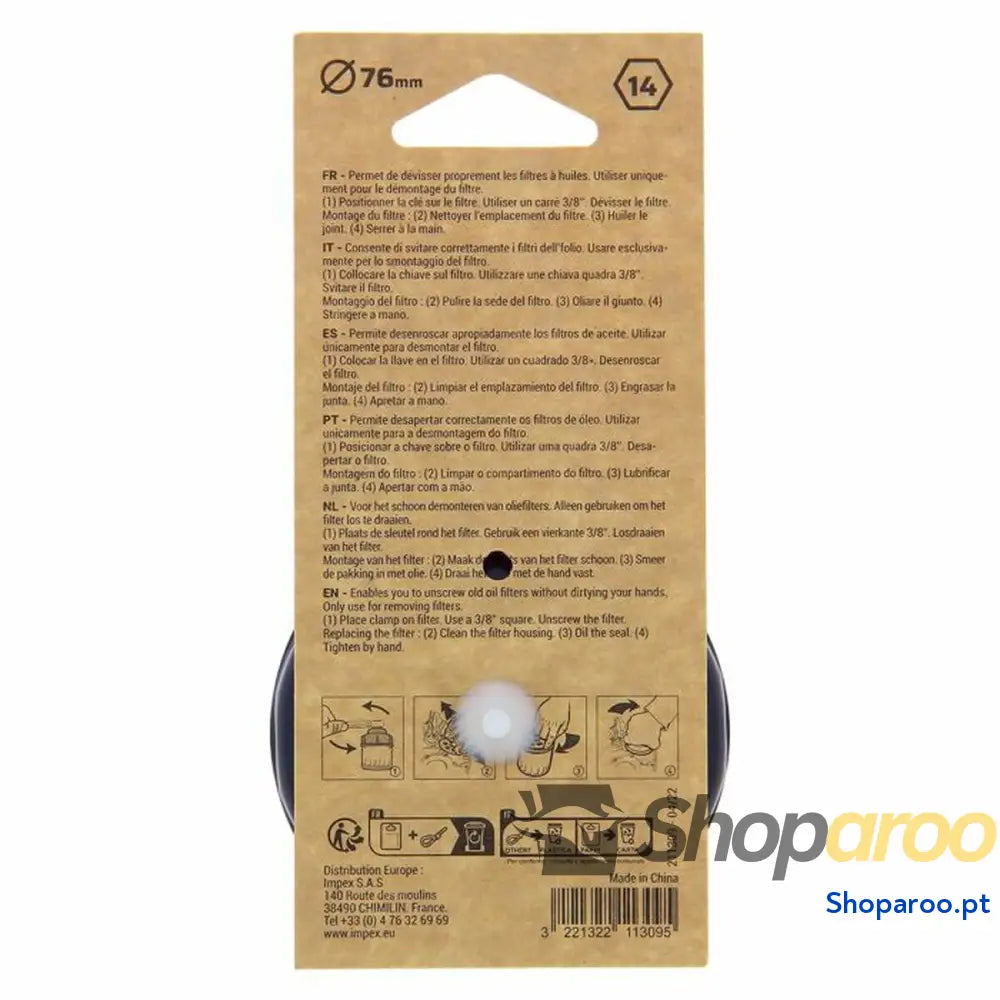 Chave de Tubos PRECISION-STEEL D76