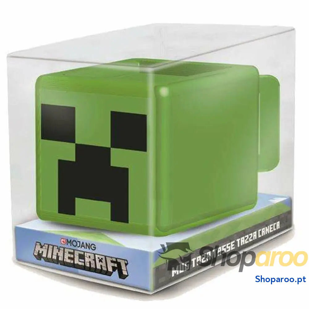 Chávena com Caixa Minecraft Cerâmica 360 ml