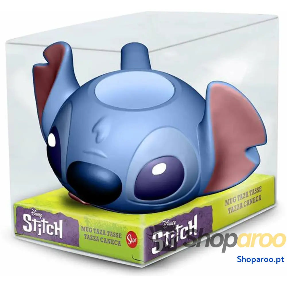 Chávena com Caixa Stitch Cerâmica 360 ml