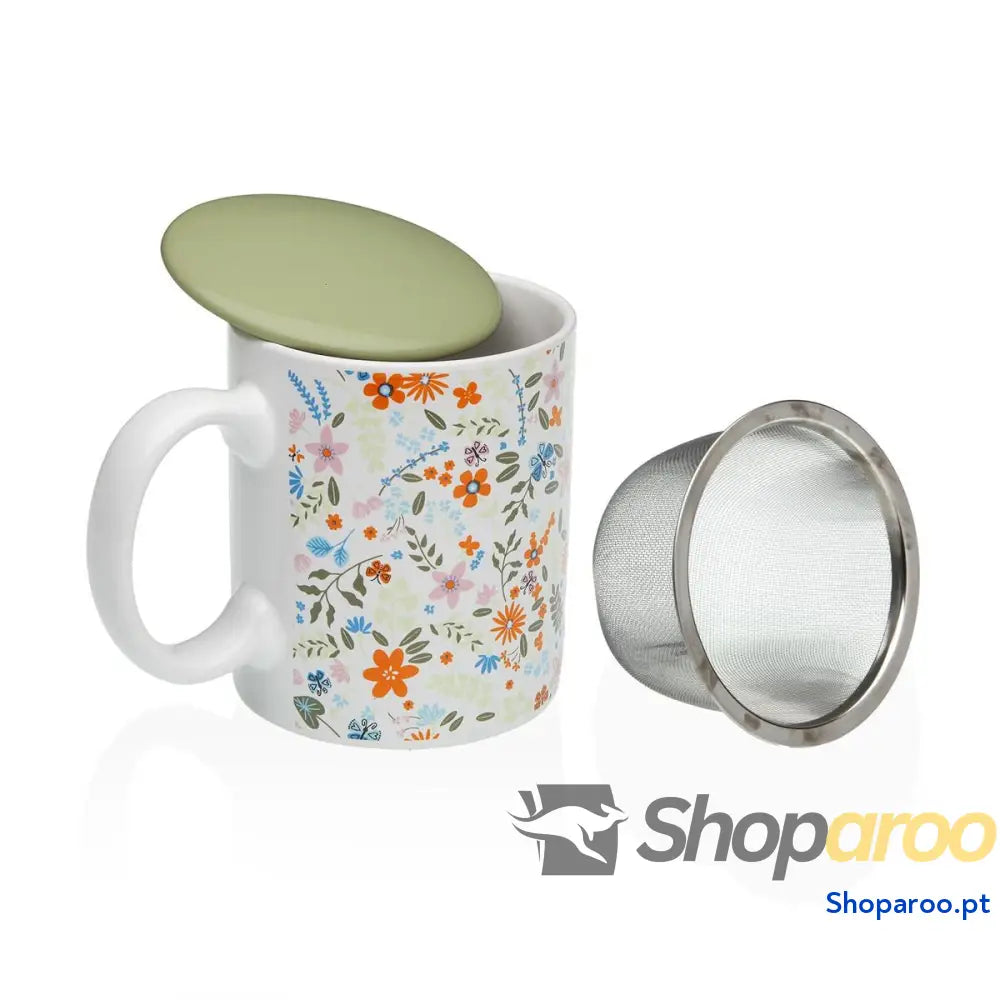 Chávena com Filtro para Infusões Versa Bloemen