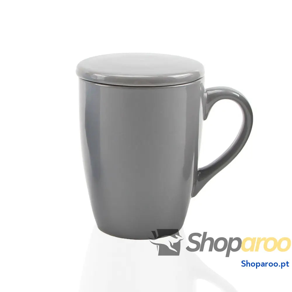 Chávena com Filtro para Infusões Versa Cinzento
